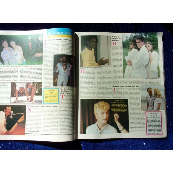 John Travolta - Vintage 80's Rolling Stone Magazine 1983- Issue #402 - Picture 5 of 5